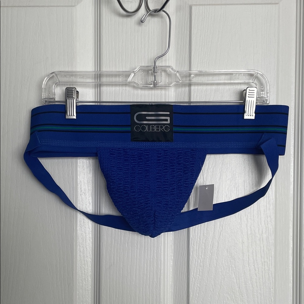 NWT - Goldberg Cobalt Blue Jock strap